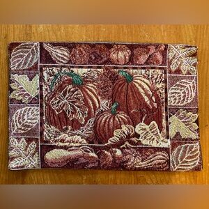 Harvest Pumpkin Placemats